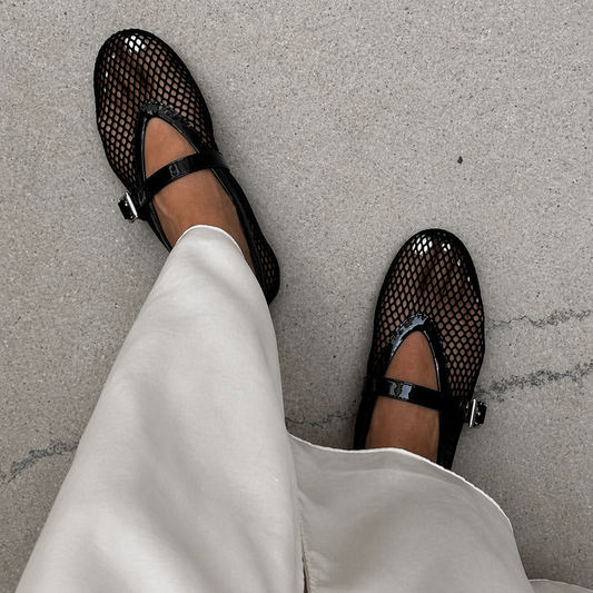 Nolorya Mesh Ballet Flats